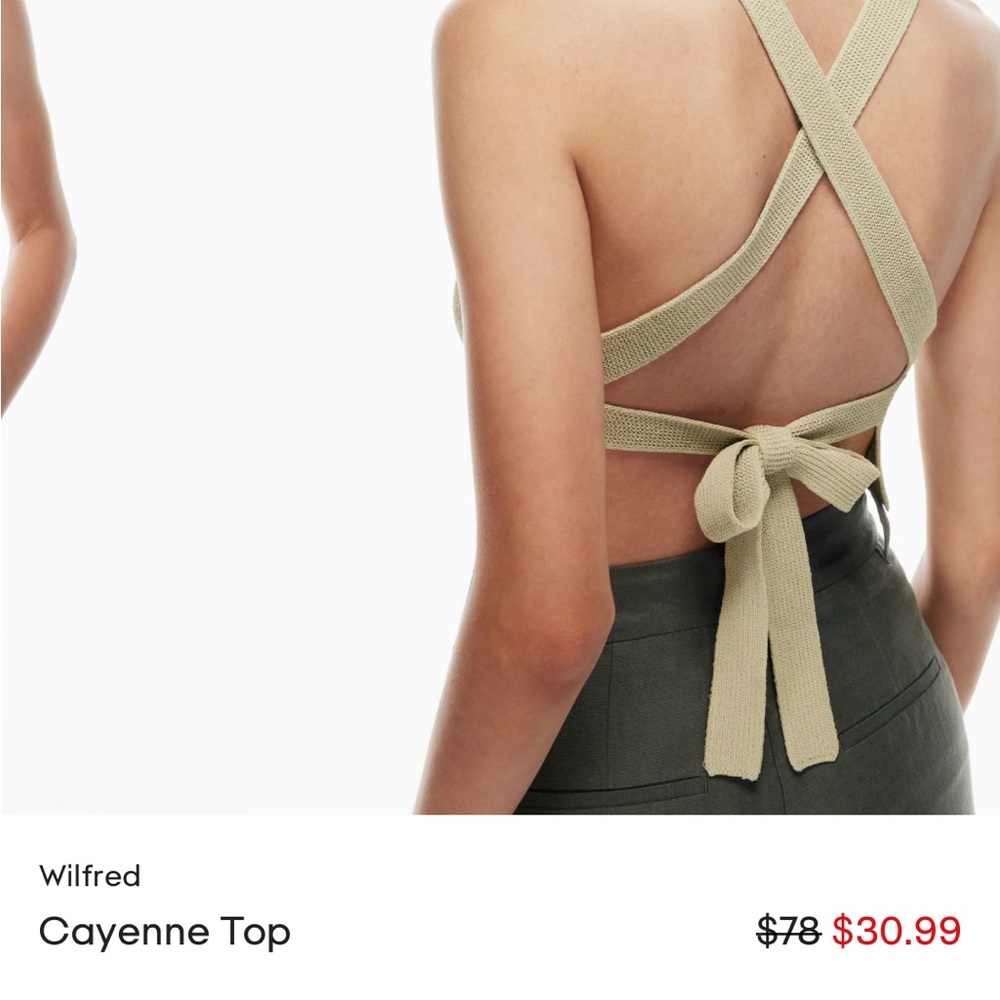 Artizia Wilfred Cayenne Top